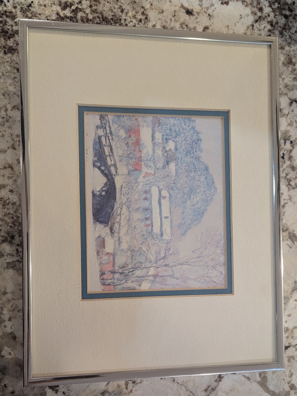 Framed  Monet Art Print
